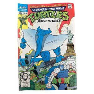 Archie Series Eastman and Lairds Teenage Mutant Ninja Turtles Comic #5 Oct 1989
